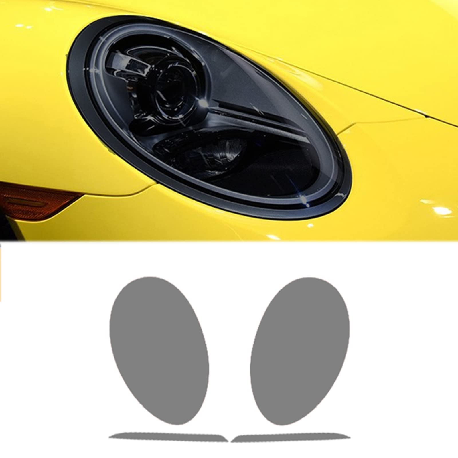 Amazon.co.jp: 車のヘッドライト保護フィルム ポルシェ911/2011-2022用